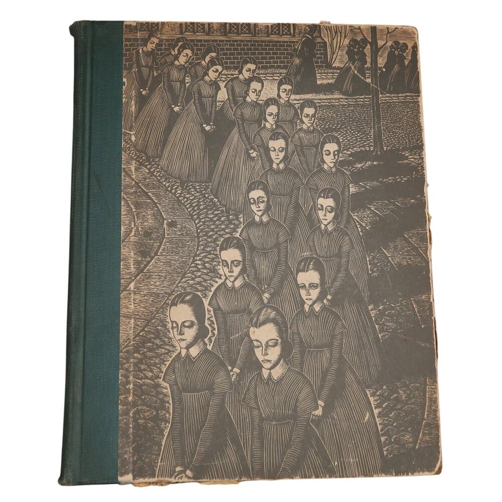 Jane Eyre by Charlotte Bronte Random House 1943 Fritz Eichenberg Illustration